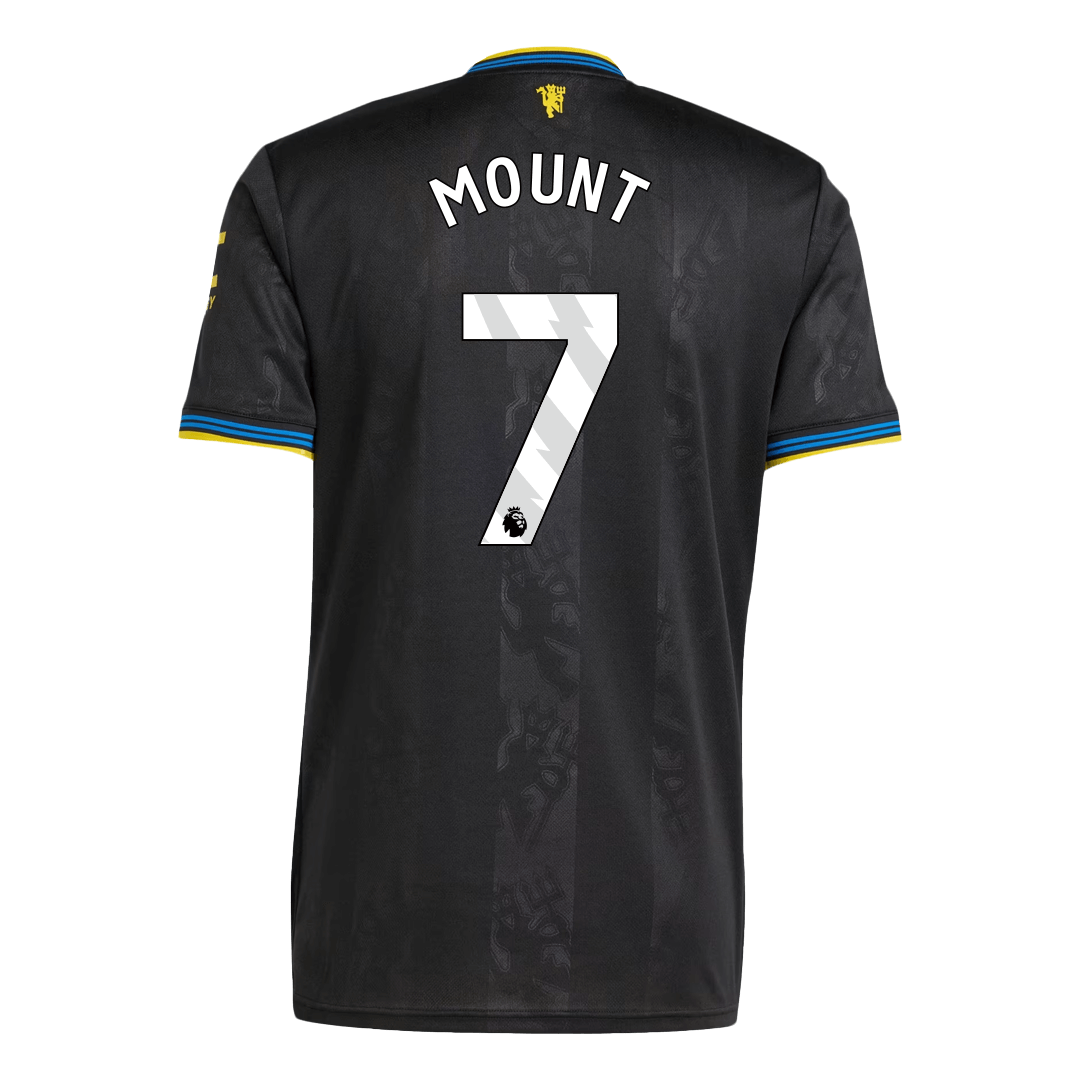 MOUNT #7 Manchester United Third Jersey 2025/26 