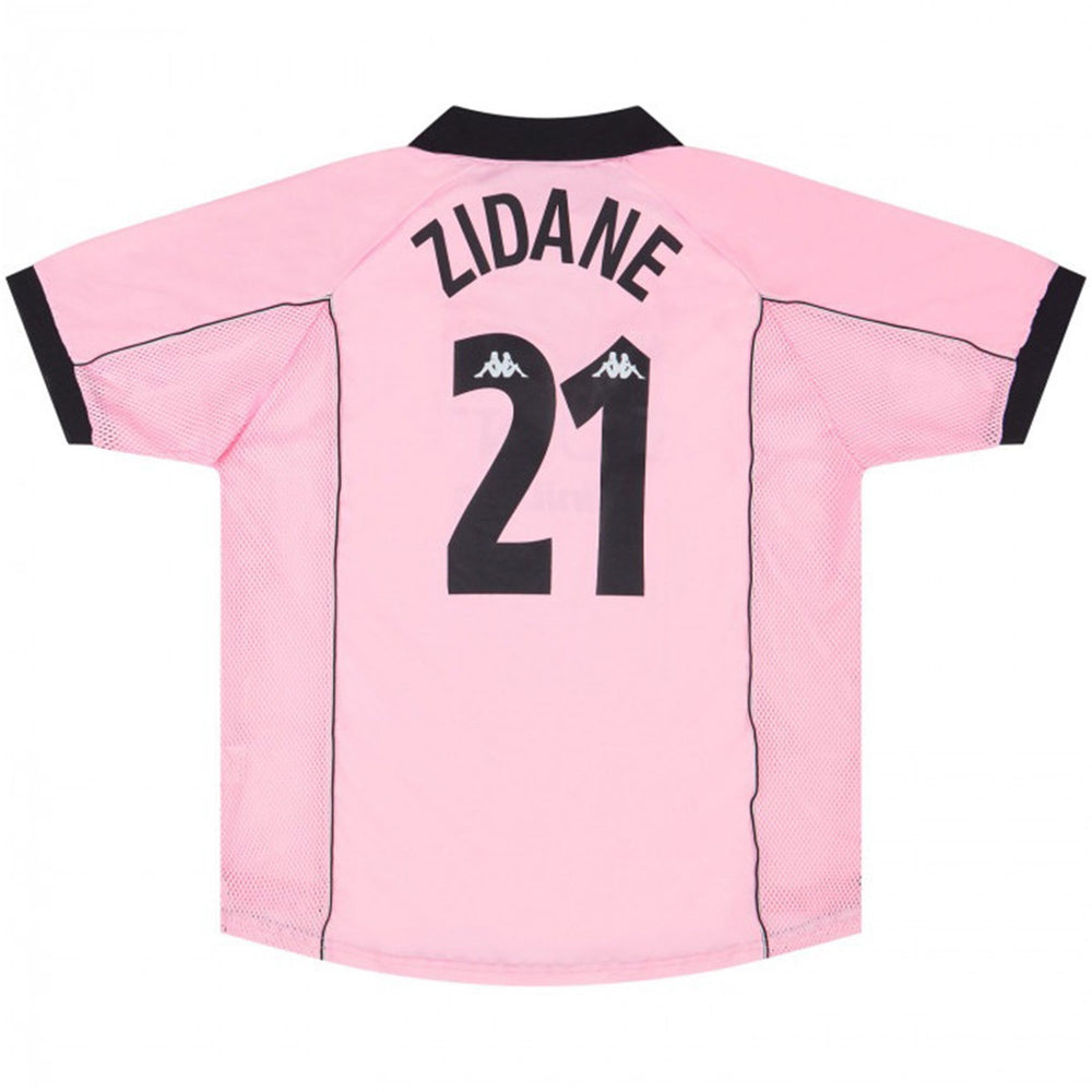Zidane #21 Retro Juventus Away Jersey 1997/98 