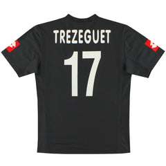 TREZEGUET #17 Retro Juventus Away Jersey 2001/02 