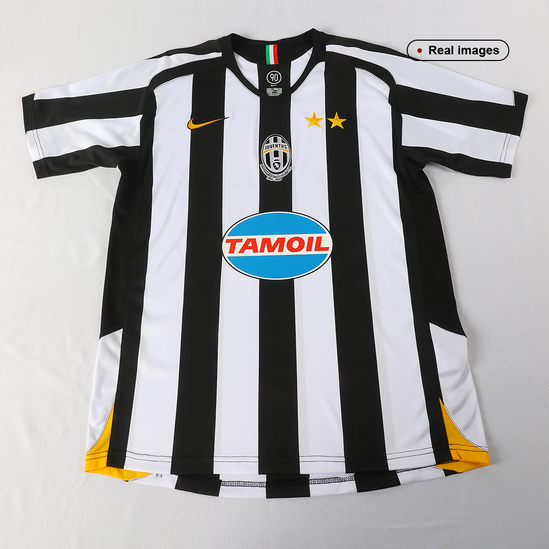 Del Piero #10 Retro Juventus Home Jersey 2005/06 