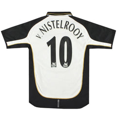 v.NISTELROOY #10 Retro Manchester United Centenary Away Jersey 2001/02 