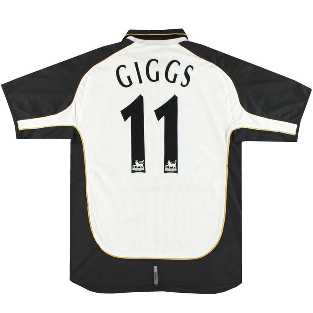 GIGGS #11 Retro Manchester United Centenary Away Jersey 2001/02 
