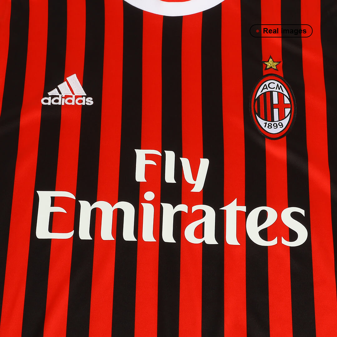 Ibrahimović #11 Retro AC Milan Home Jersey 2011/12 