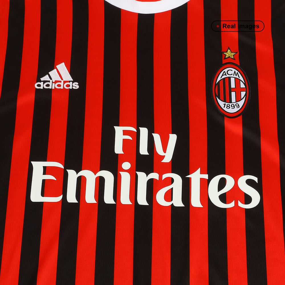 Ibrahimović #11 Retro AC Milan Home Jersey 2011/12 