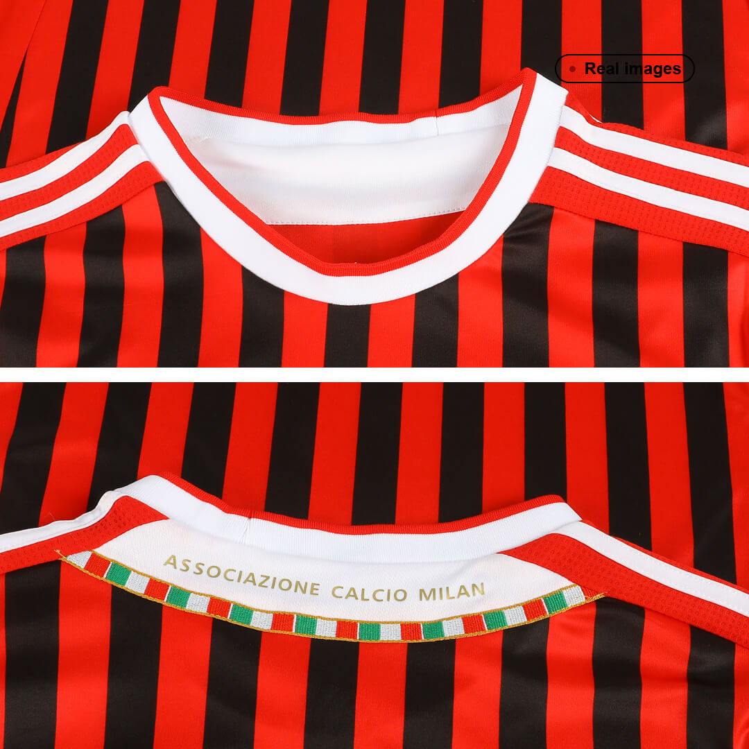 Ibrahimović #11 Retro AC Milan Home Jersey 2011/12 