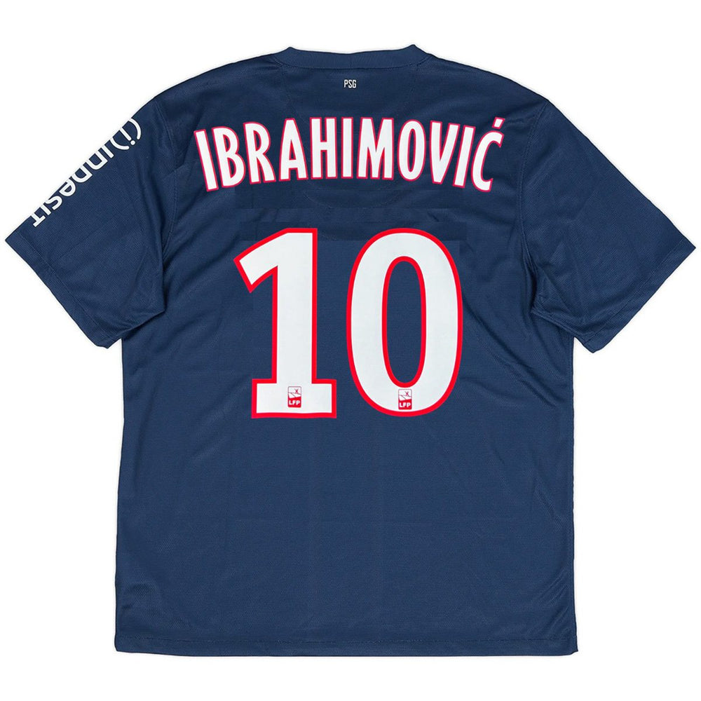 Ibrahimović #10 Retro PSG Home Jersey 2012/13 