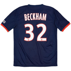 BECKHAM #32 Retro PSG Home Jersey 2013/14 