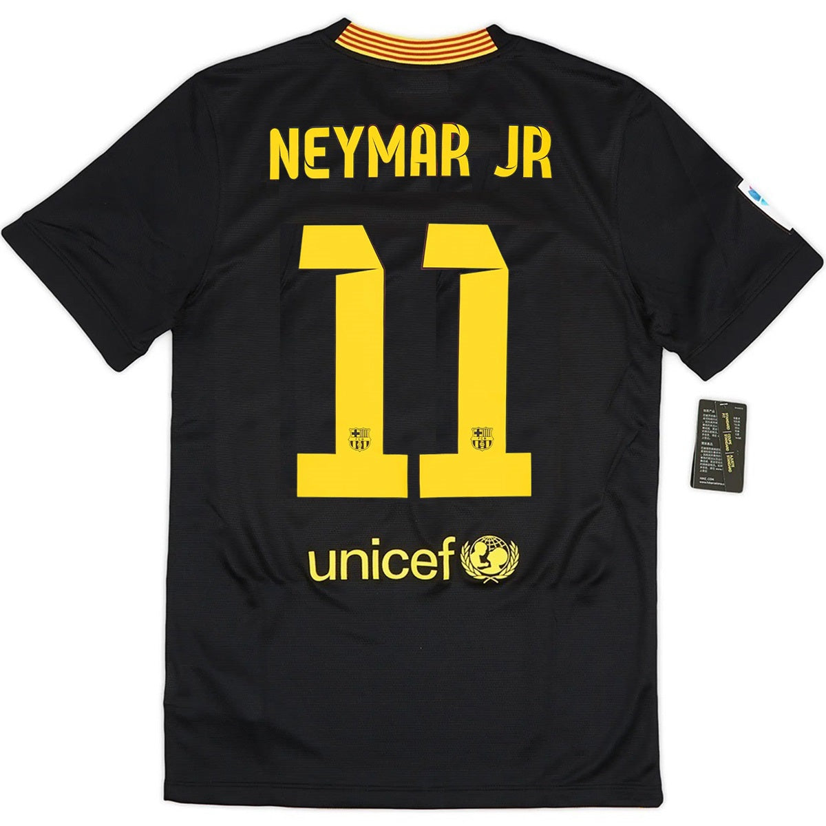 Neymar Jr #11 Retro Barcelona Third Jersey 2013/14 