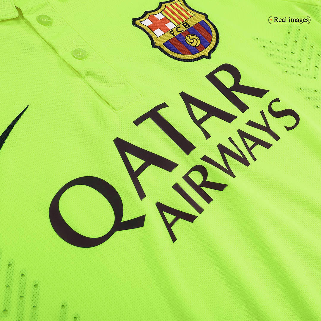 Neymar Jr #11 Retro Barcelona Third Jersey 2014/15 