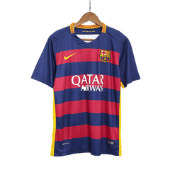 Neymar Jr #11 Retro Barcelona Home Jersey 2015/16 