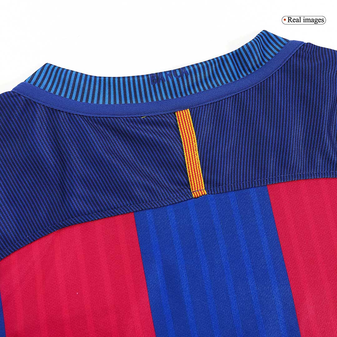 MESSI #10 Retro Barcelona Home Jersey 2016/17 