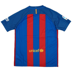 SUÁREZ #9 Retro Barcelona Home Jersey 2016/17 