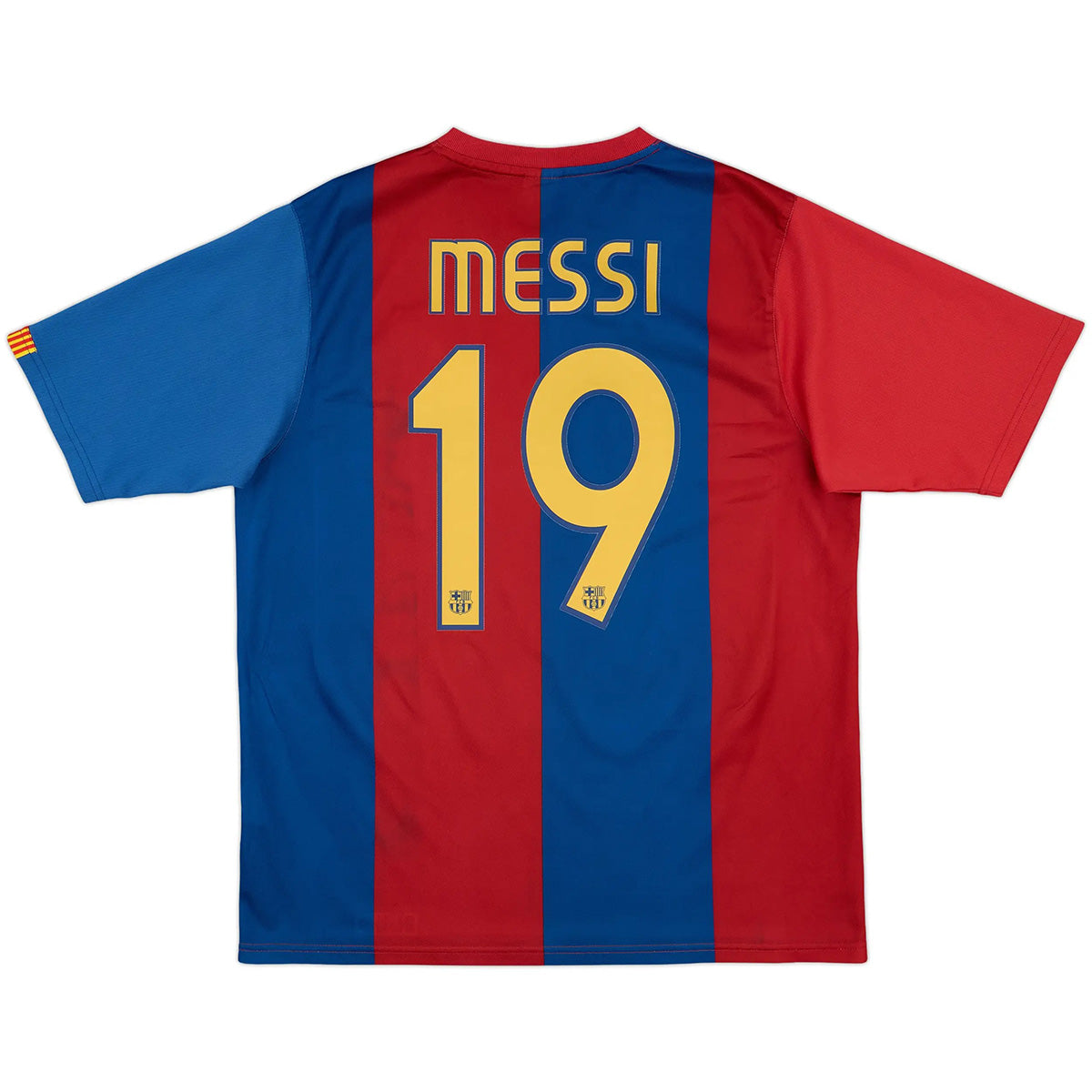 MESSI #19 Retro Barcelona Home Jersey 2006/07 