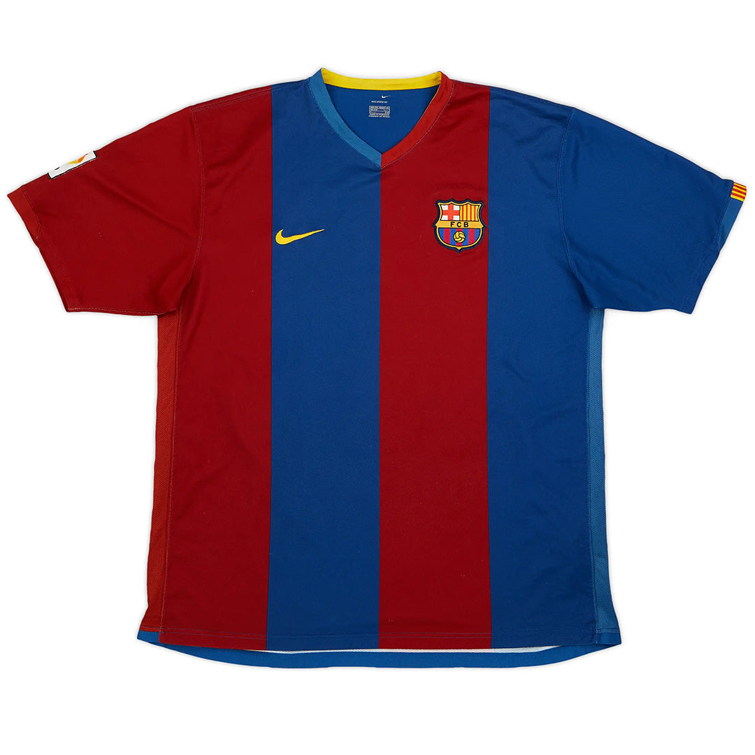 Gudjohnsen #7 Retro Barcelona Home Jersey 2006/07 