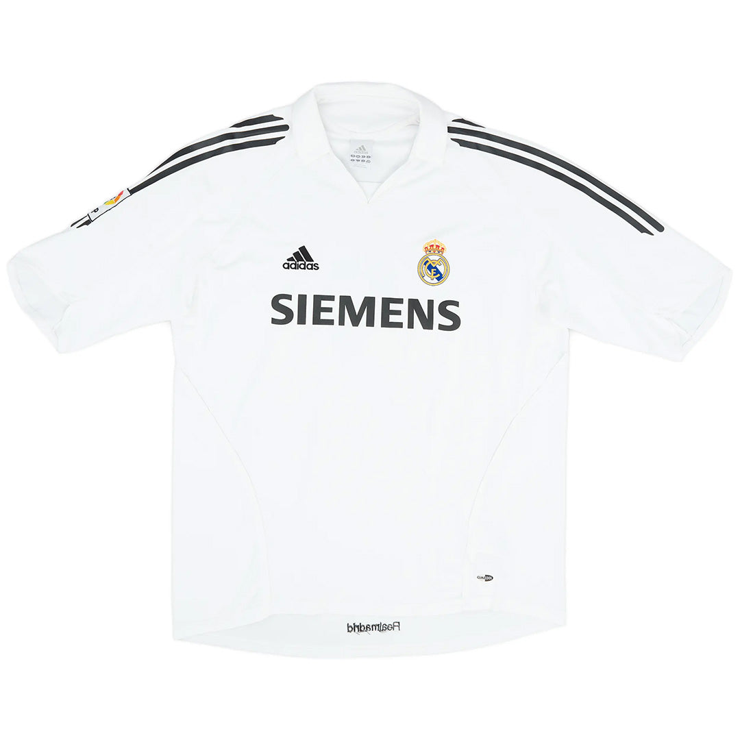 Robinho #10 Retro Real Madrid Home Jersey 2005/06 