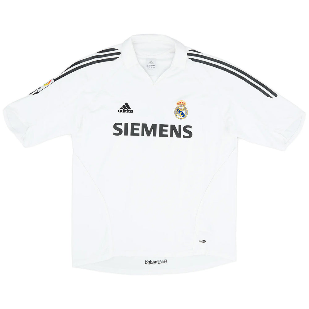 Robinho #10 Retro Real Madrid Home Jersey 2005/06 