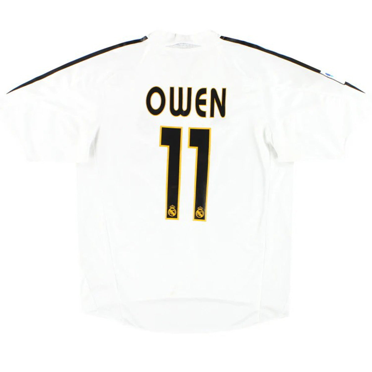Owen #11 Retro Real Madrid Home Jersey 2004/05 