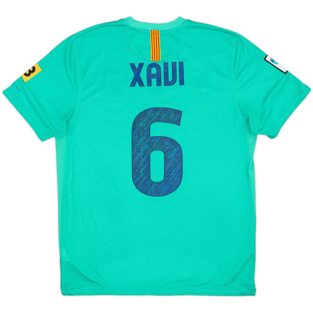 XAVI #6 Retro Barcelona Away Jersey 2010/11 