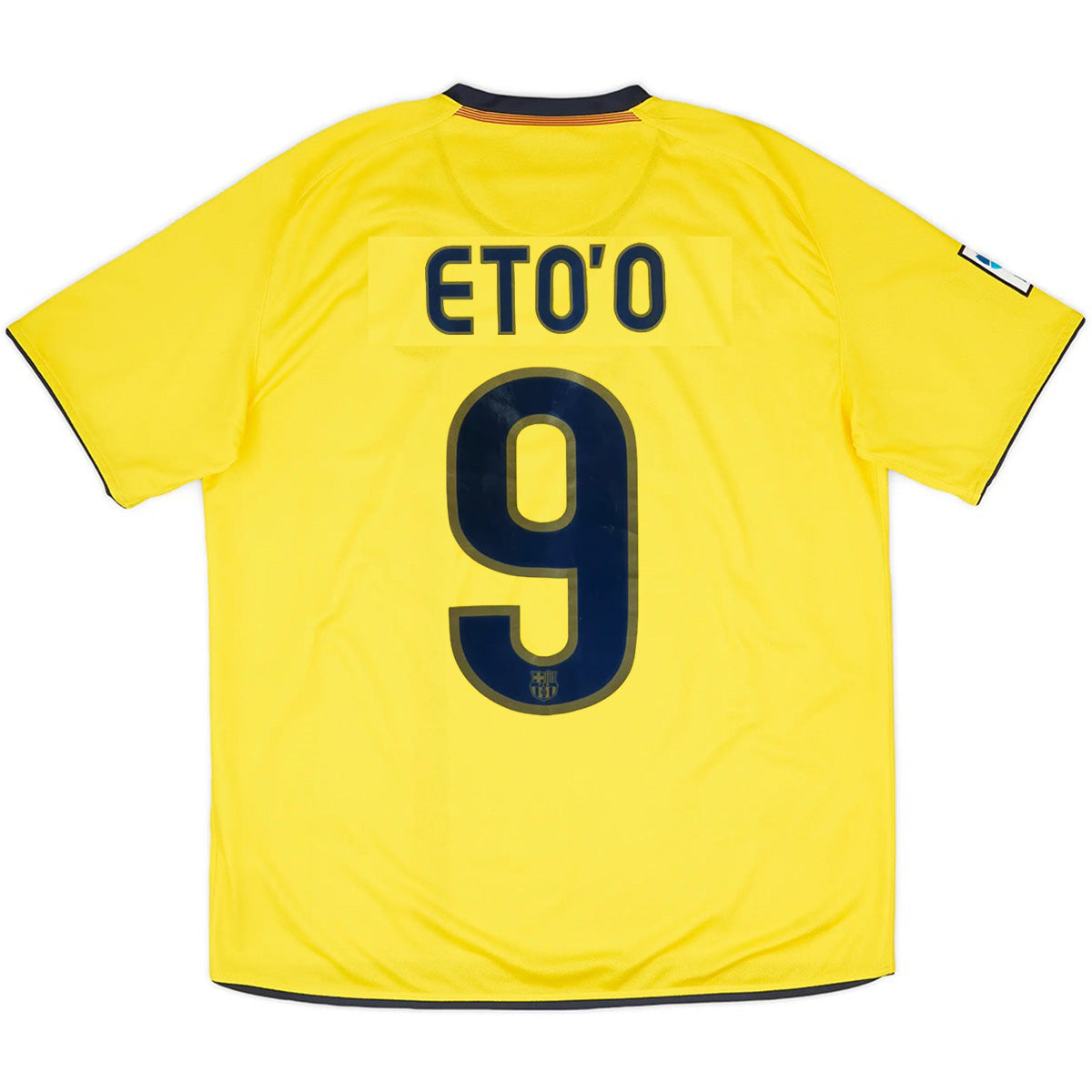 Eto'o #9 Retro Barcelona Away Jersey 2008/09 