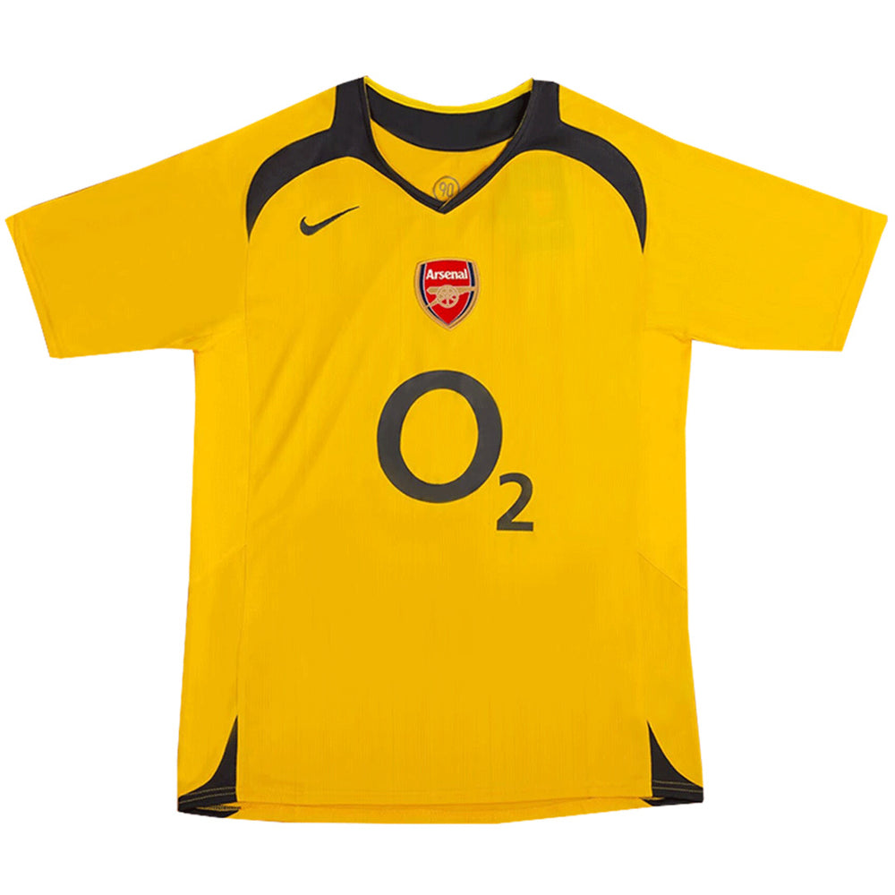 Cole #3 Retro Arsenal Away Jersey 2005/06 