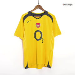 Cole #3 Retro Arsenal Away Jersey 2005/06 