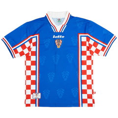 Boban #10 Retro Croatia Away Jersey World Cup 1998 