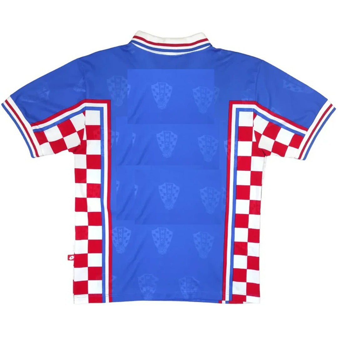 Boban #10 Retro Croatia Away Jersey World Cup 1998 