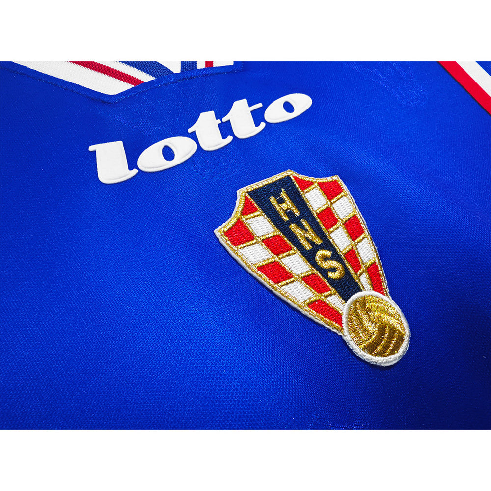 Boban #10 Retro Croatia Away Jersey World Cup 1998 