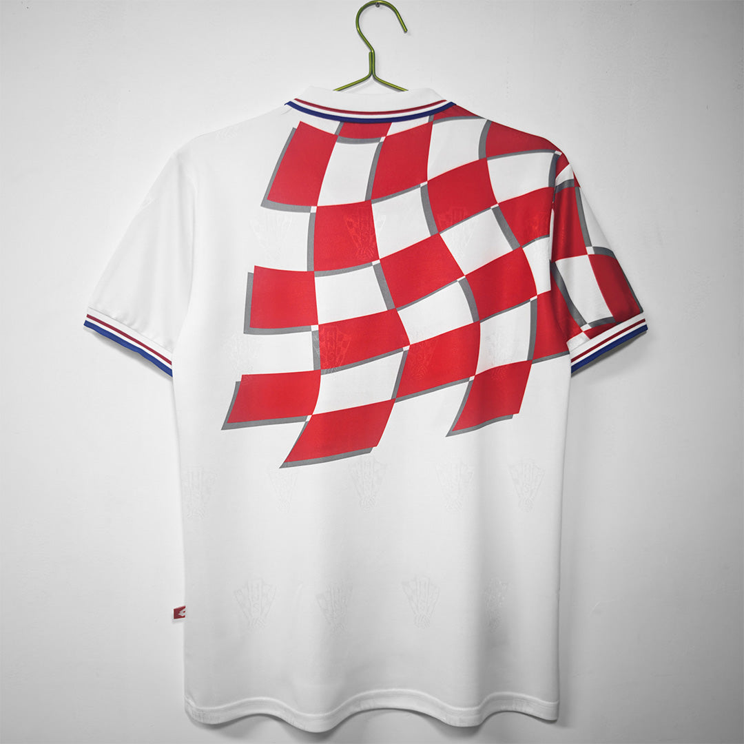Boban #10 Retro Croatia Home Jersey World Cup 1998 