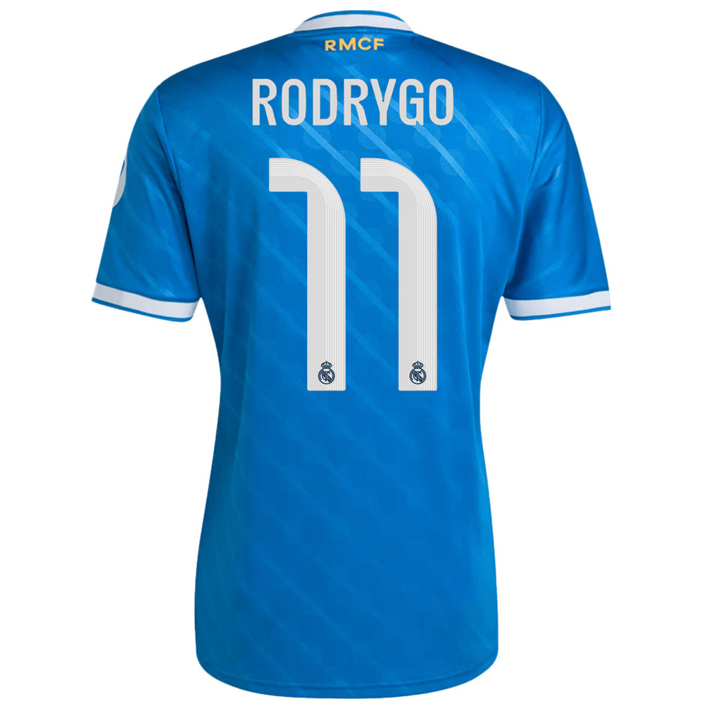 Rodrygo #11 Real Madrid Third Jersey 2025/26 