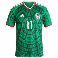 S.Giménez #11 Mexico Home Jersey World Cup 2026 