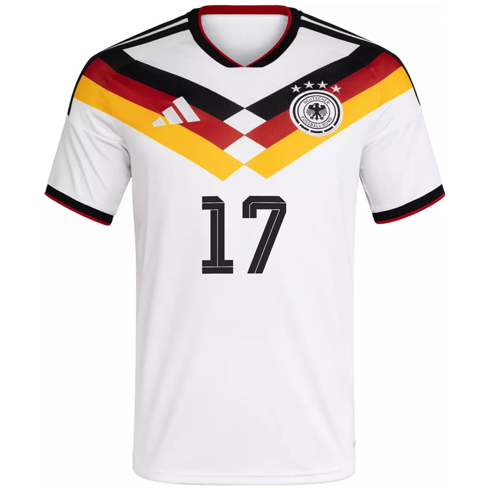 Wirtz #17 Germany Home Jersey World Cup 2026 