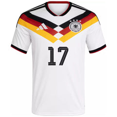 Wirtz #17 Germany Home Jersey World Cup 2026 