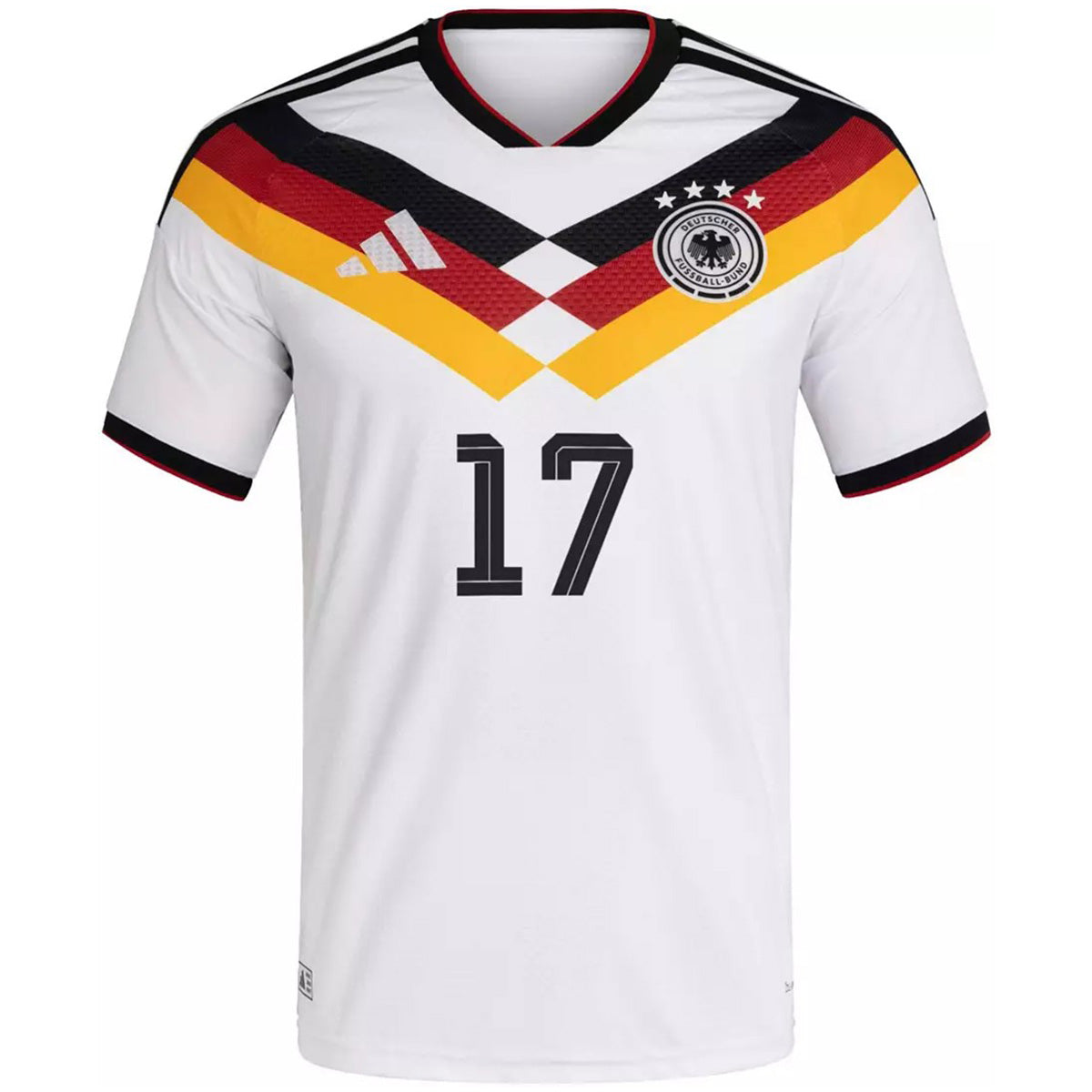 Wirtz #17 Germany Home Match Jersey Player Version World Cup 2026 