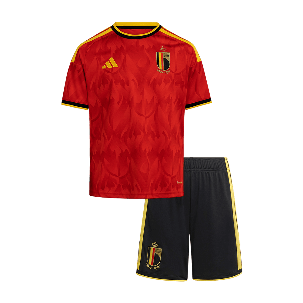Kids Belgium Home Jersey Kit World Cup 2026 