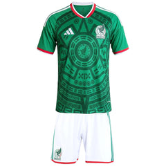 Kids Mexico Home Jersey Kit World Cup 2026 