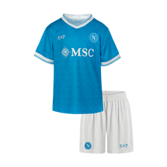 Kids Napoli Home Jersey Kit 2025/26 