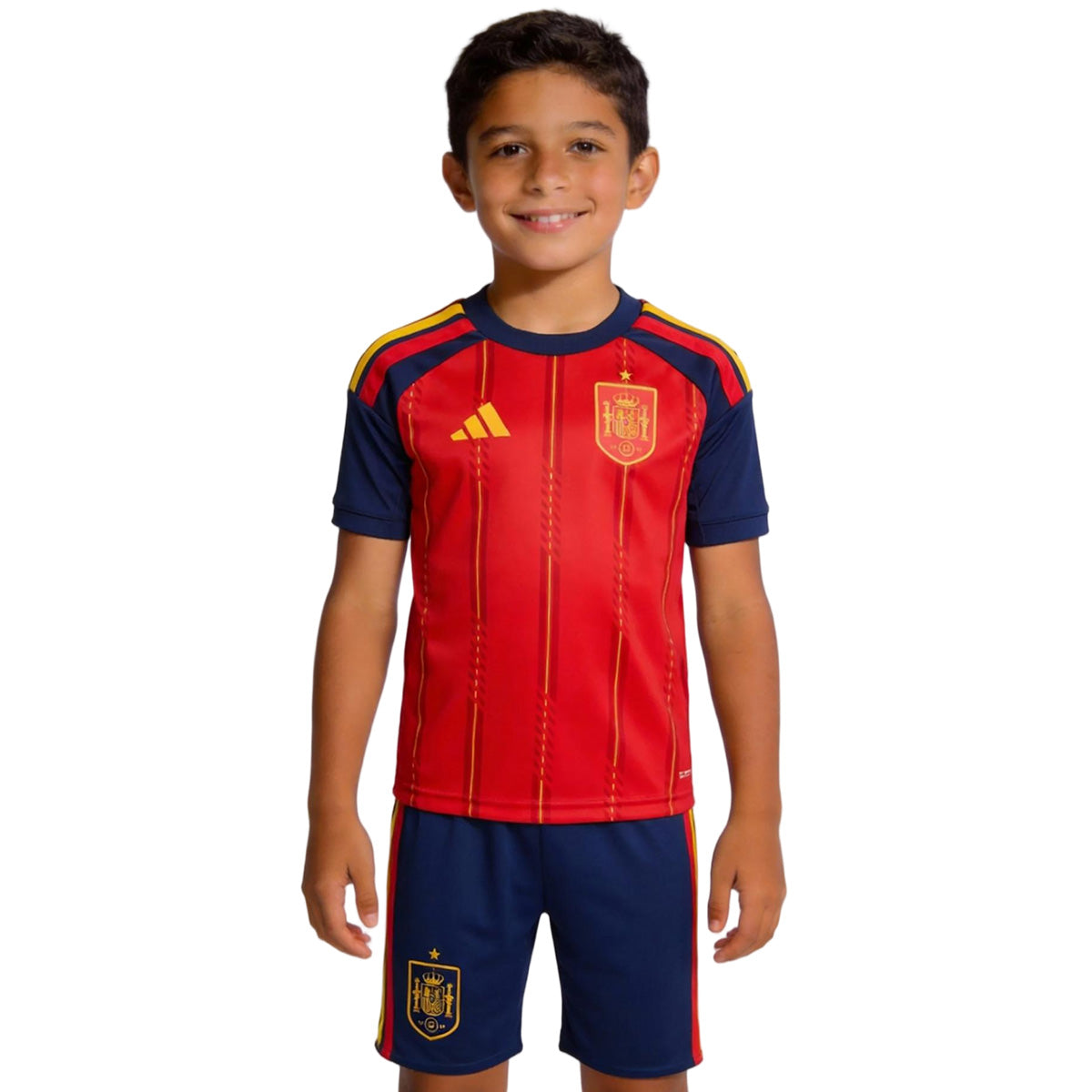 Kids Spain Home Jersey Kit World Cup 2026 