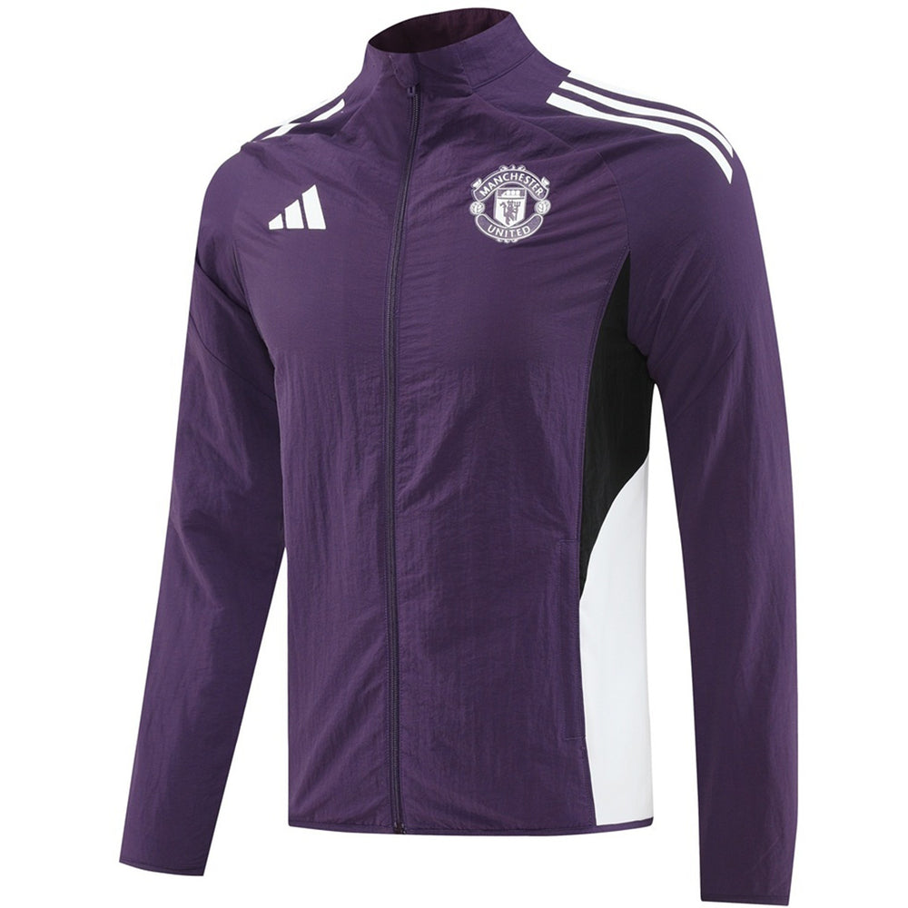 Manchester United Windbreaker Jacket Purple 2025/26 