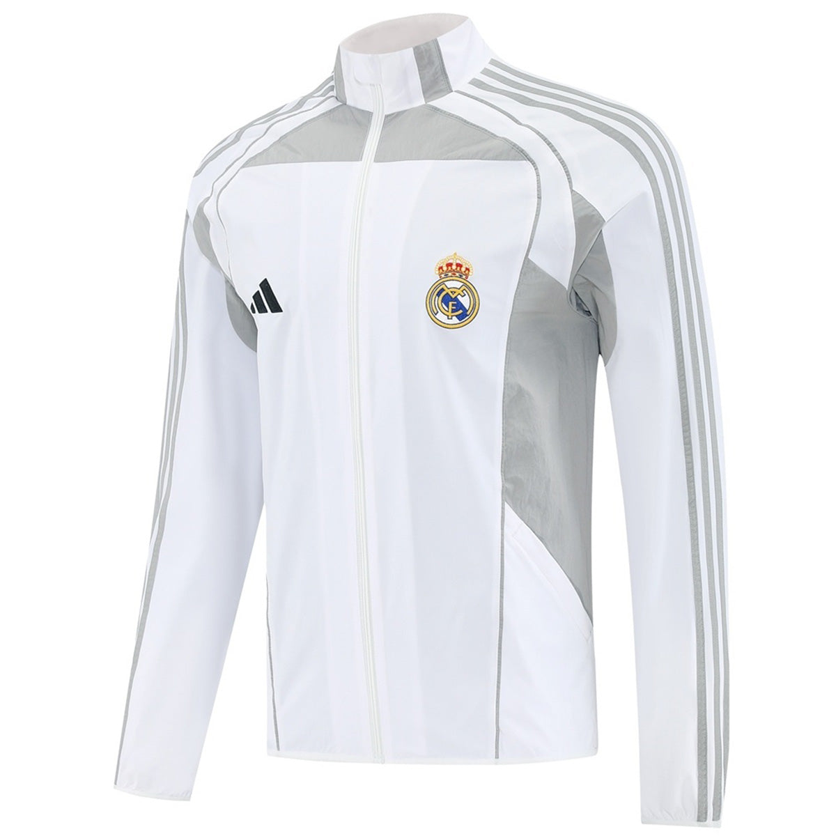 Real Madrid Windbreaker Jacket White 2025/26 