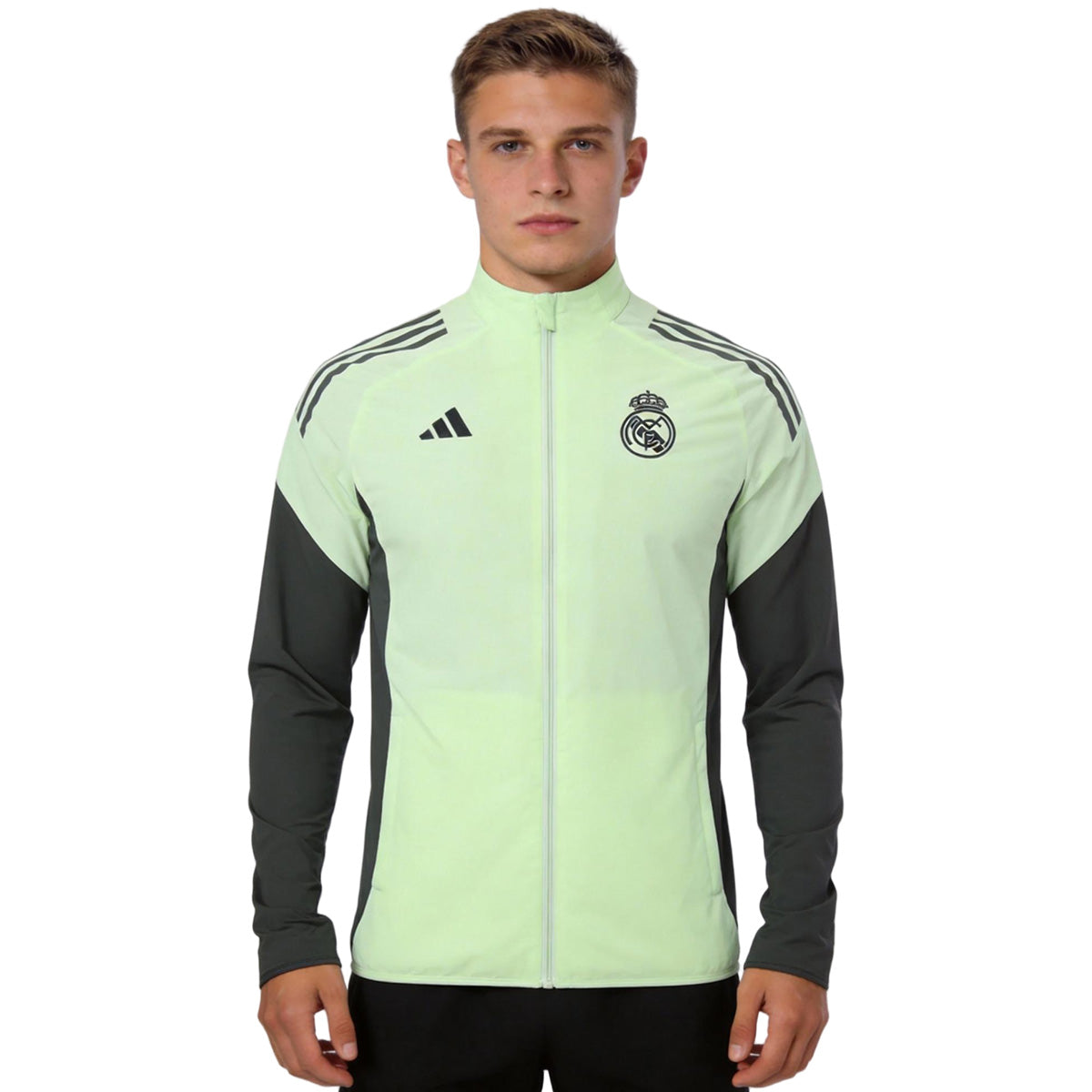 Real Madrid Windbreaker Jacket Green 2025/26 