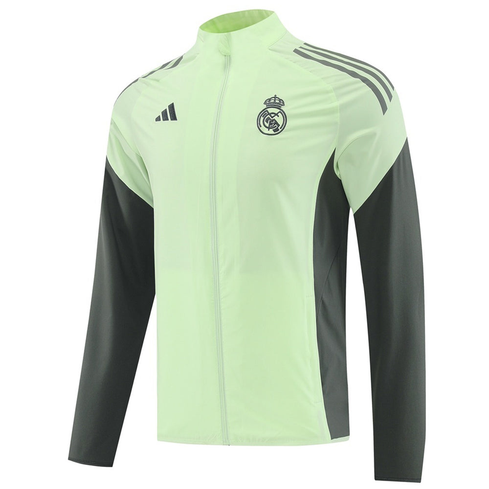 Real Madrid Windbreaker Jacket Green 2025/26 