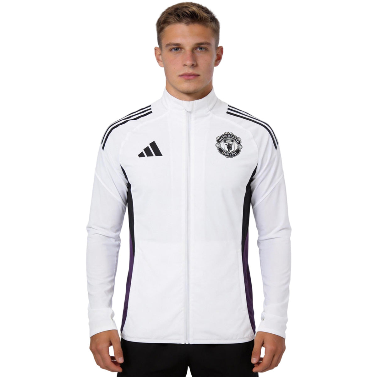 Manchester United Windbreaker Jacket White 2025/26 