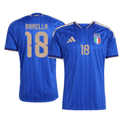 BARELLA #18 Italy Home Jersey World Cup 2026 