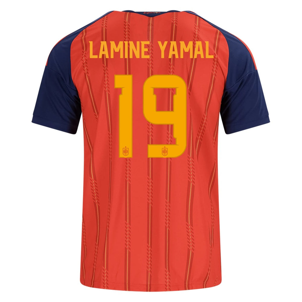 Lamine Yamal #19 Spain Home Jersey World Cup 2026 