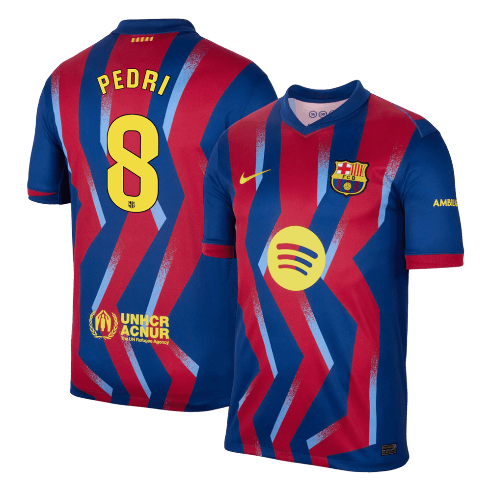 PEDRI #8 Barcelona Fourth 'El Clásico' Jersey 2025/26 