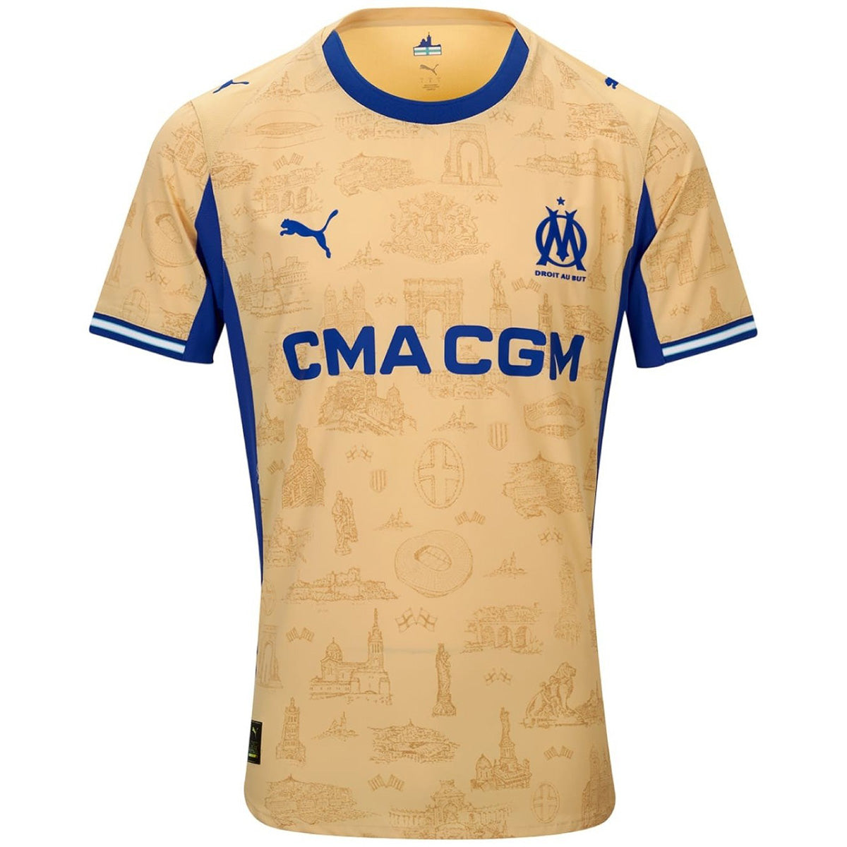 Marseille Fourth Match Jersey Player Version 2025/26 