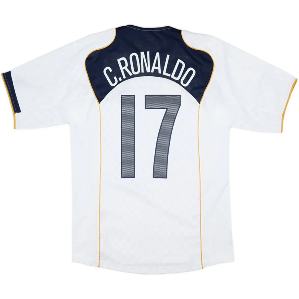 C.RONALDO #17 Retro Portugal Away Jersey Euro Cup 2004 