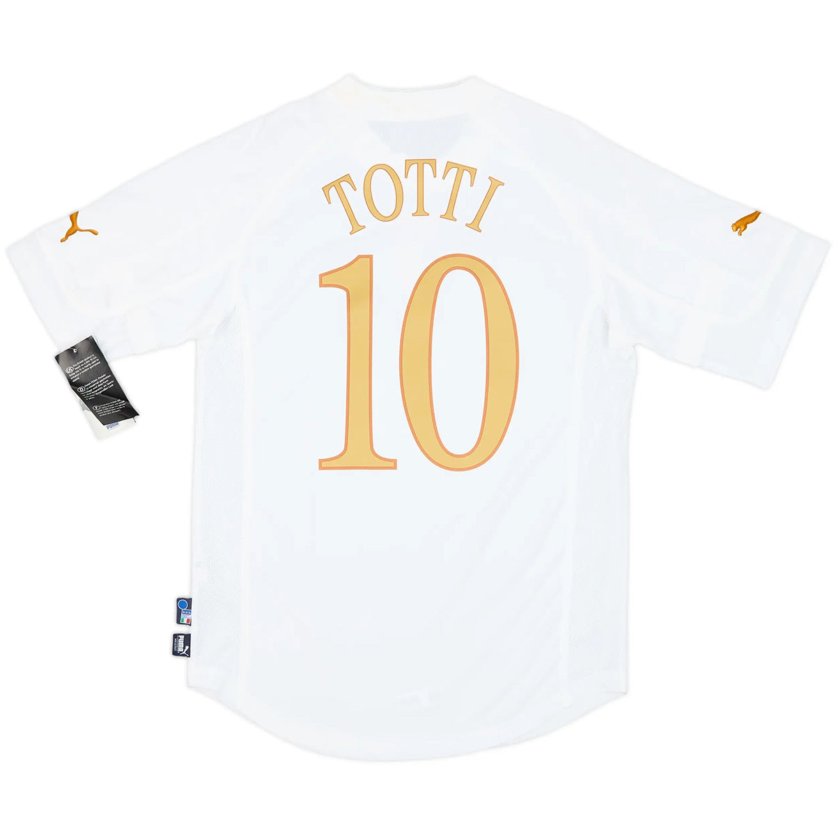 TOTTI #10 Retro Italy Away Jersey Euro Cup 2004 