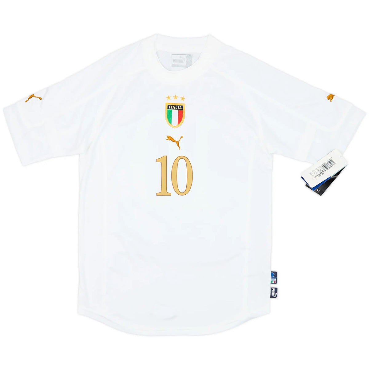 TOTTI #10 Retro Italy Away Jersey Euro Cup 2004 